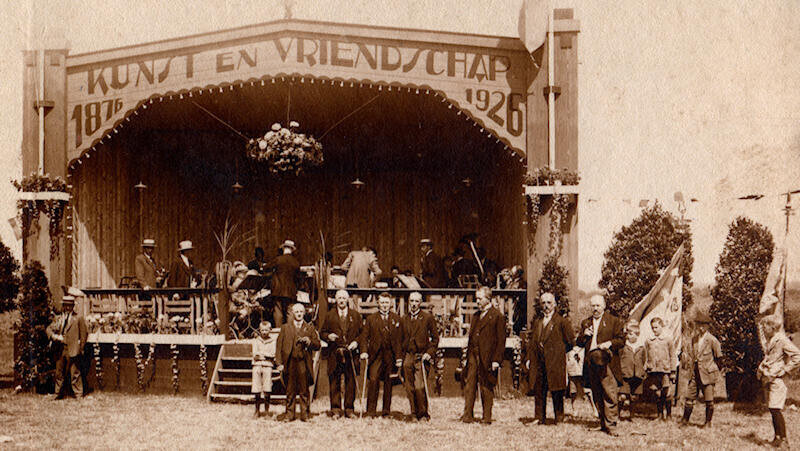 De viering van het 50-jarig jubileum in 1926